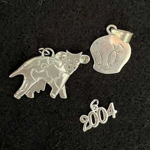 MISC CHARMS OR PENDANTS